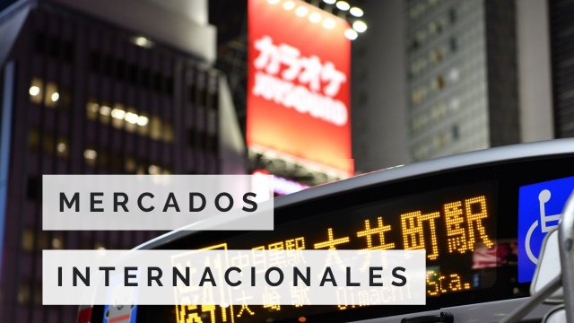 CERTIFICADO INTERNACIONAL EN MERCADOS INTERNACIONALES