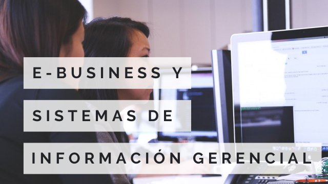 CERTIFICADO INTERNACIONAL EN E-BUSINESS Y SISTEMAS DE INFORMACIÓN GERENCIAL